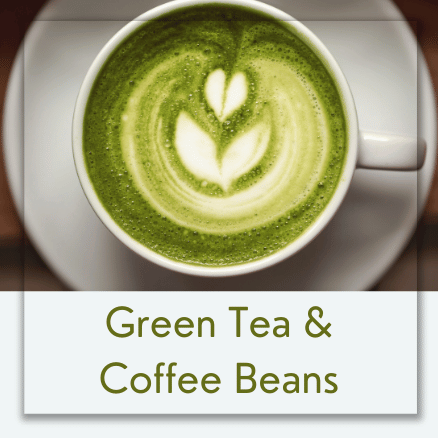 Green Tea & Coffee Beans