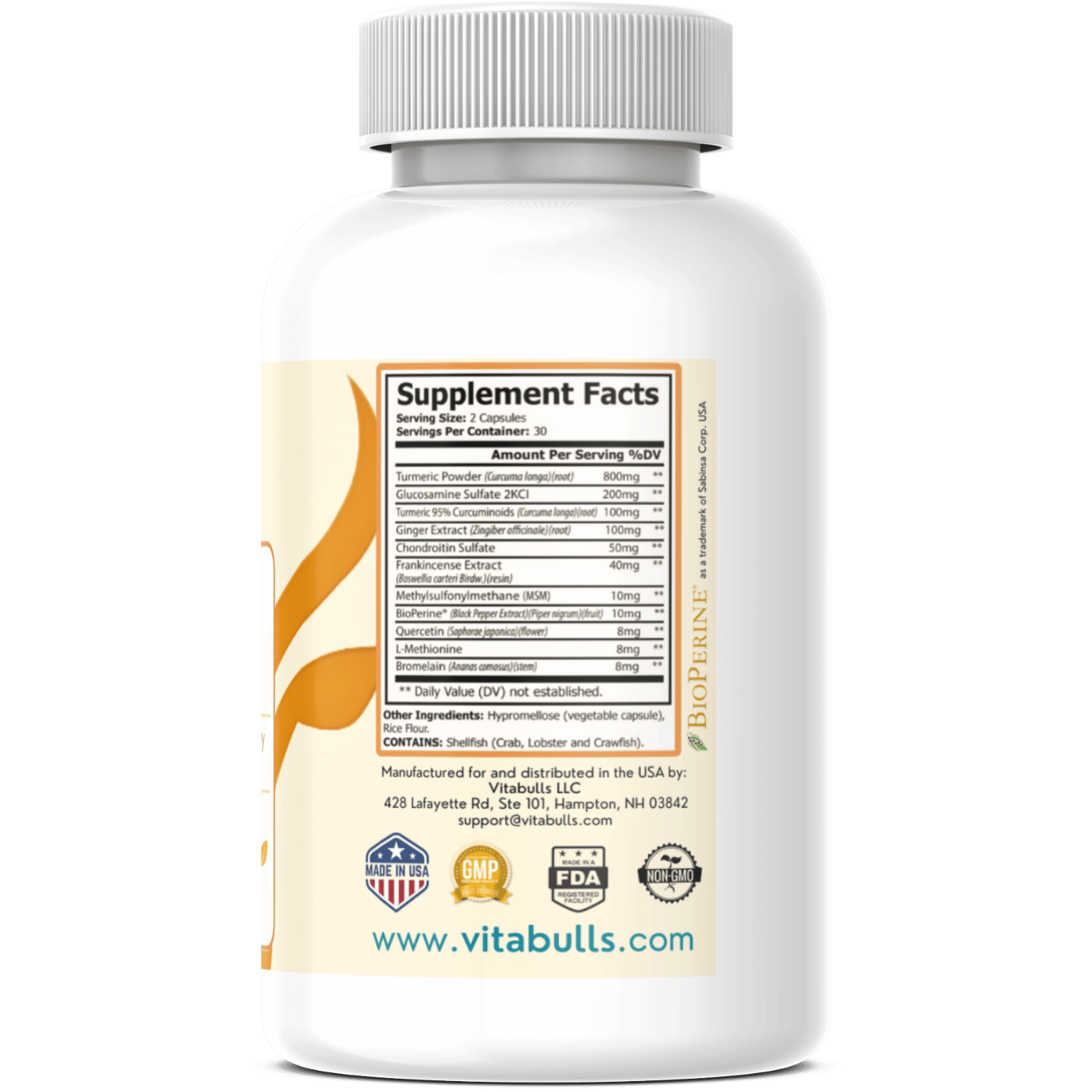 PURE TURMERIC Premium Strength Blend