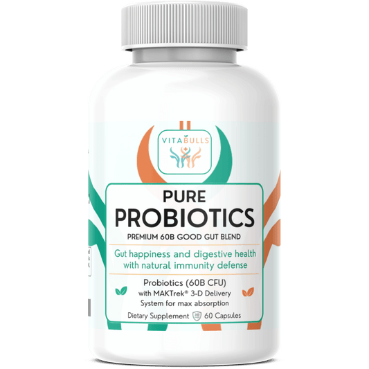 PURE PROBIOTICS Premium 60B Good Gut Blend