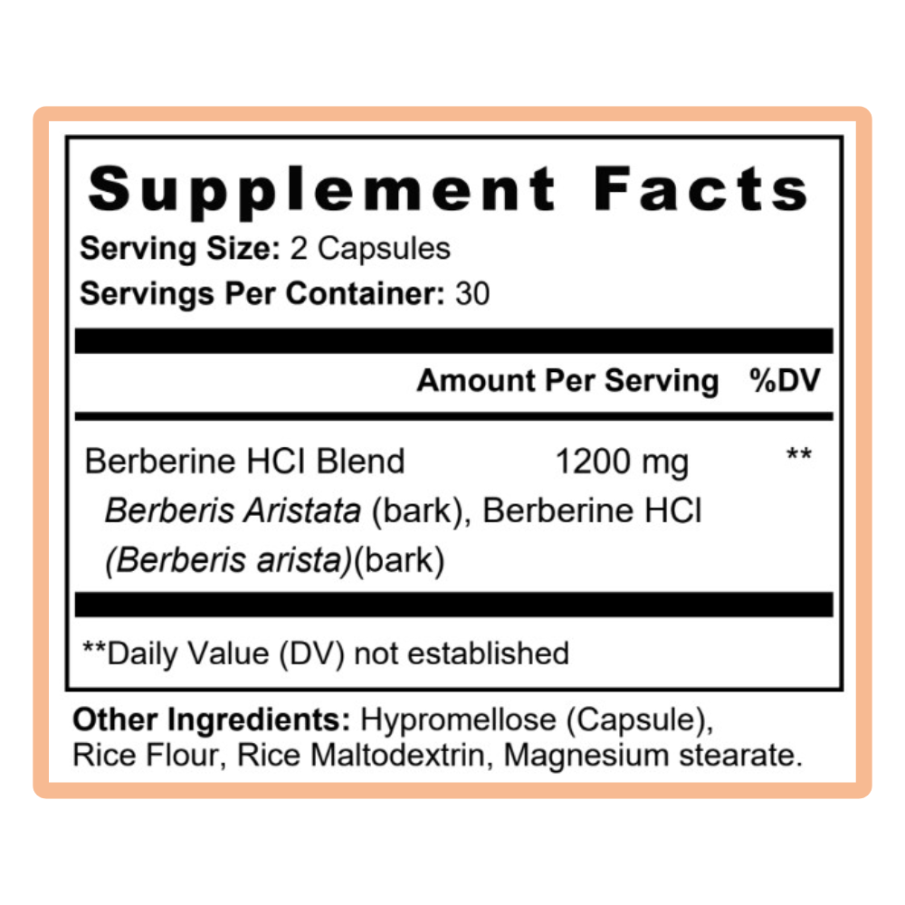 PURE BERBERINE Premium Heart Blend